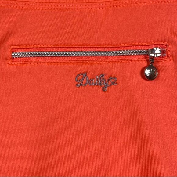 Daily Sports Madge Candied Orange Skort Size Medium - Picture 9 of 13